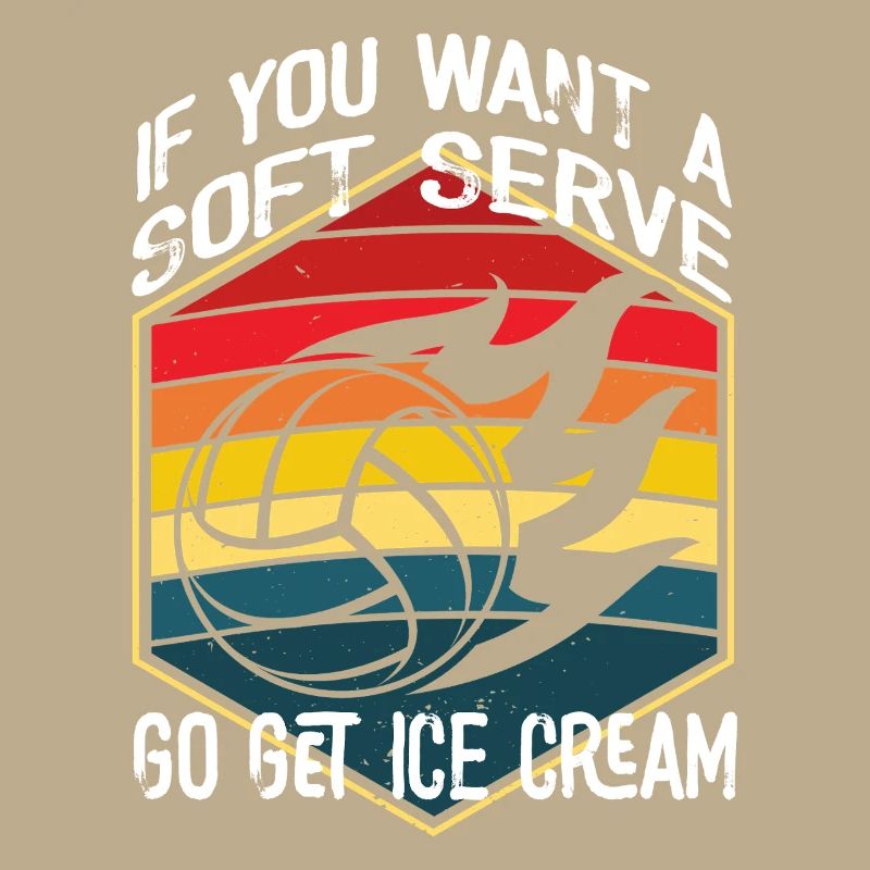 Wenn Sie ein Softeis wollen, holen Sie sich Eis