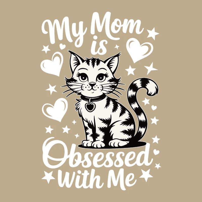 Ma mère est obsédée par moi - le design de chat