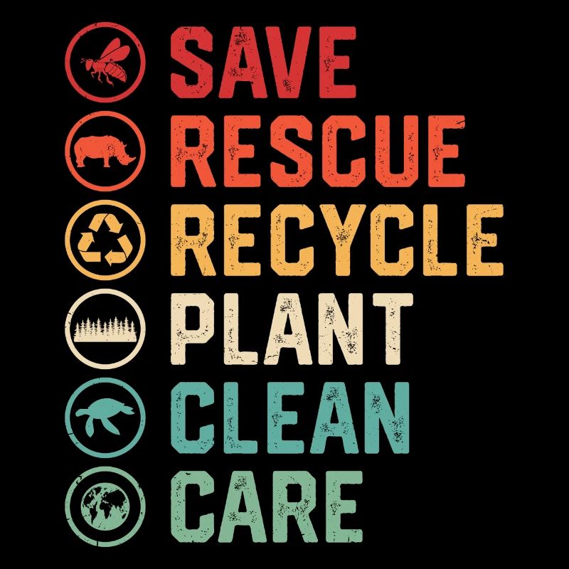 Speichern Retten Recyceln Anlage Saubere Pflege