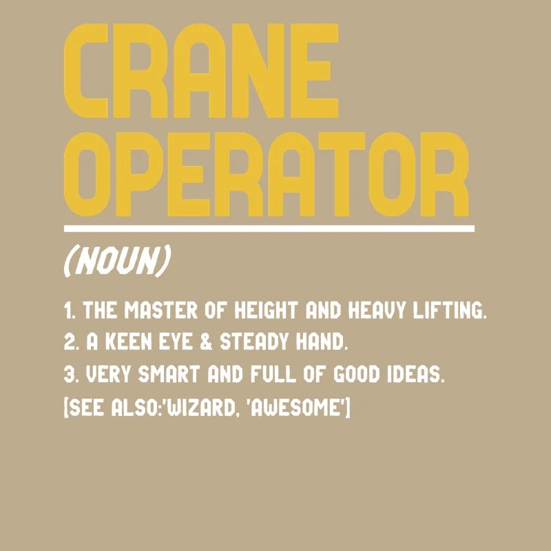 Crane operator definition