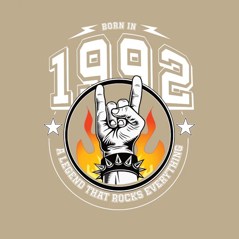 1992 Geburtstag, rockt alles