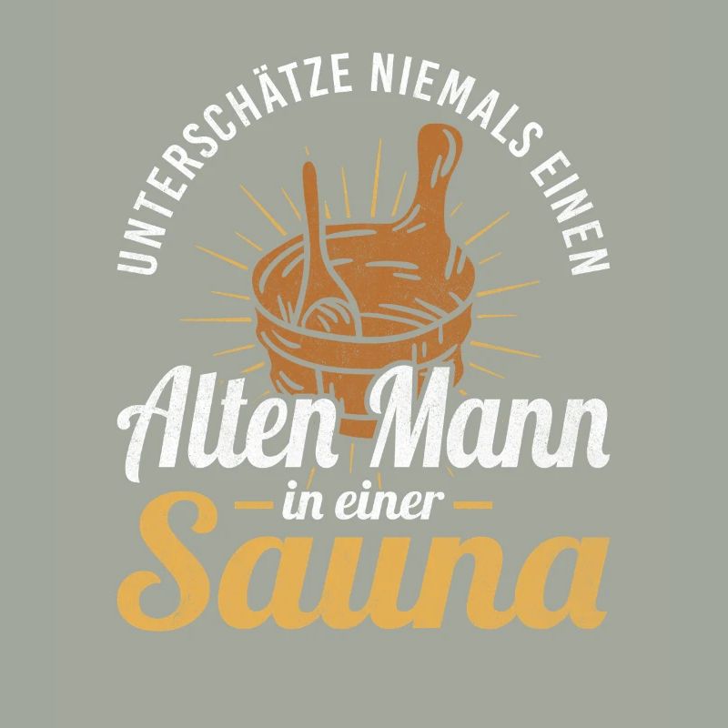 Never underestimate an old man in a sauna