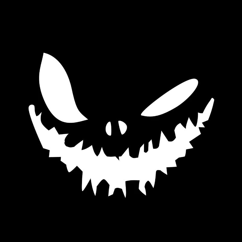 Halloween face à la peur - style cool