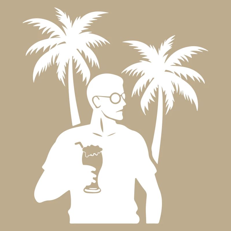 Palm Tree Holiday Drinking