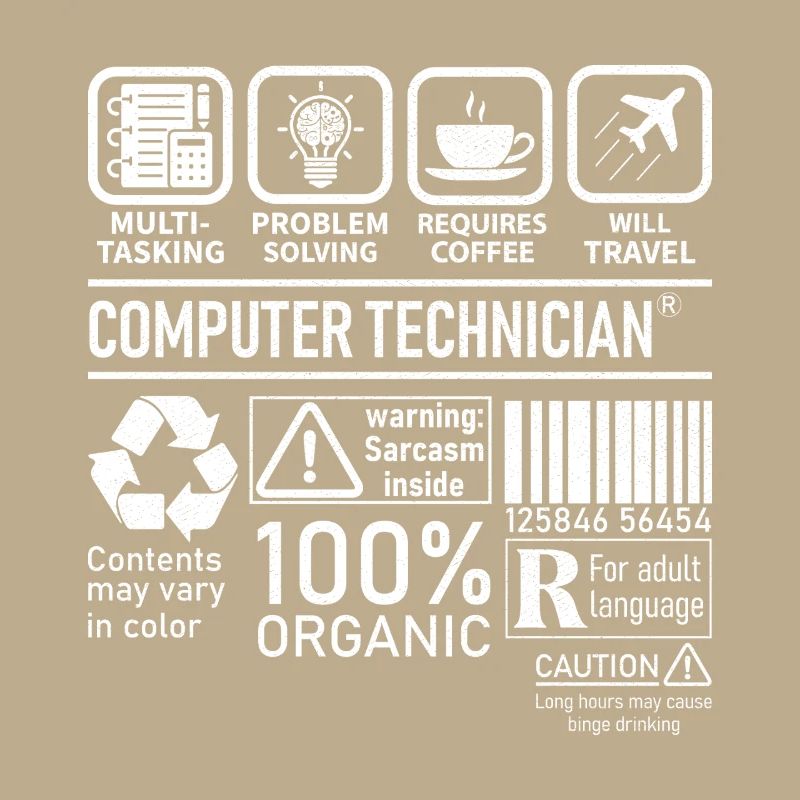 Technicien en informatique multitâche résolution de problèmes