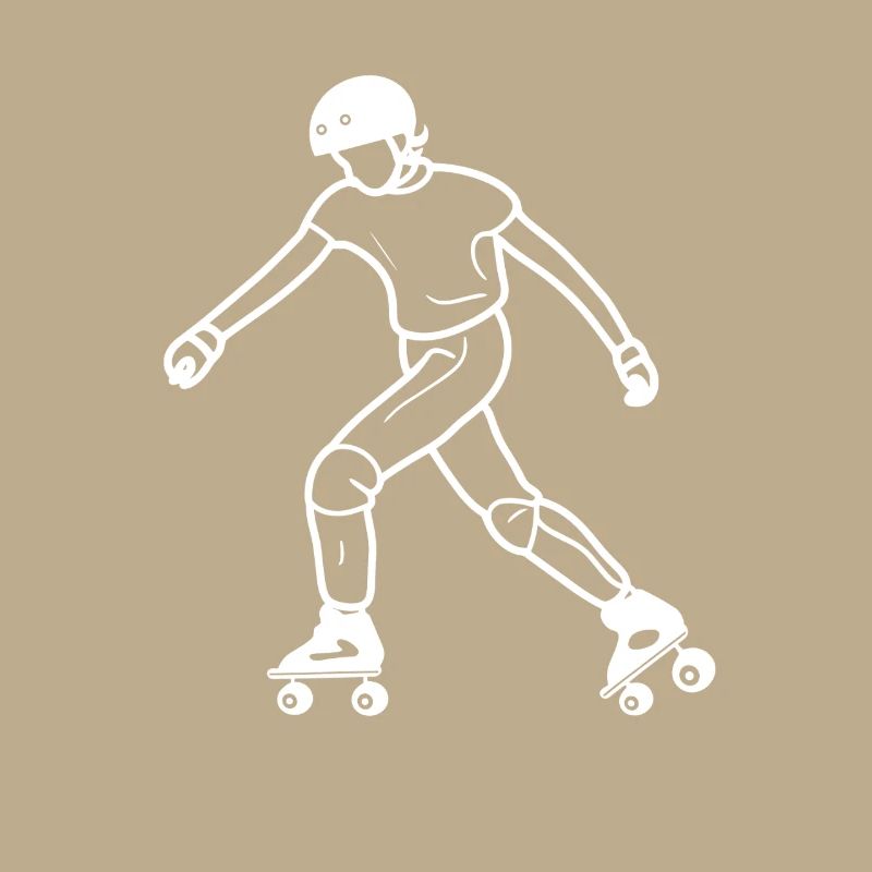Roller Skating Drawing
