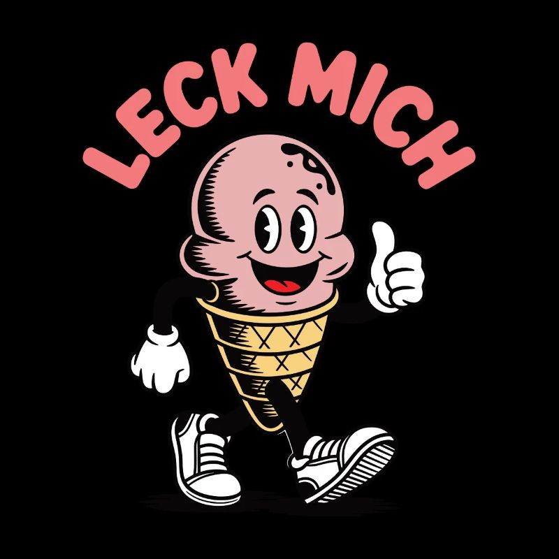 Leck mich - Eistüte