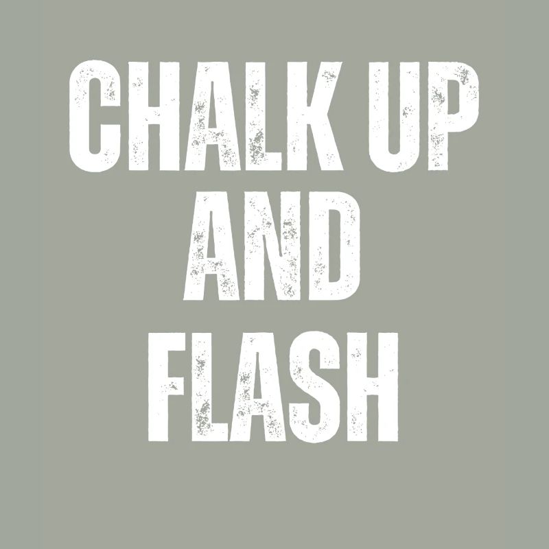 Boulderer Chalk Up Und Flash Bouldering