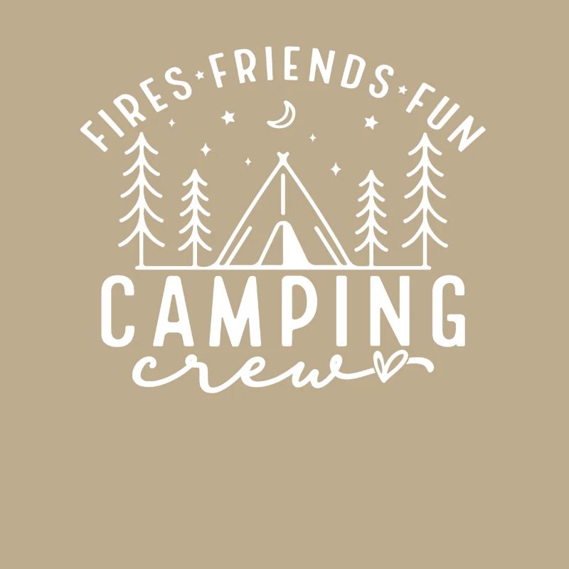 Feux Amis Plaisir Équipe de camping