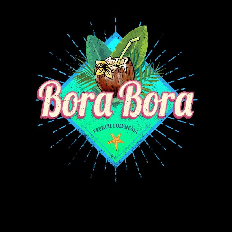 Souvenir de l’île de Bora Bora en Polynésie française