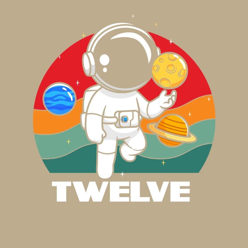 Aventure d’anniversaire de douze ans d’astronaute