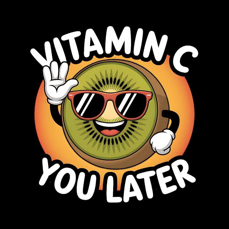 Drôle de kiwi Vitamine C Fruit Kiwi