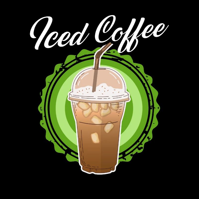 Iced Coffee Eiskaffee Kaffeeliebhaber Geschenk