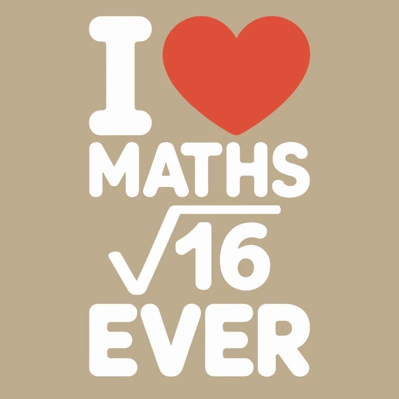 Math J’adore les maths Maths Nerd Professeur de mathématiques