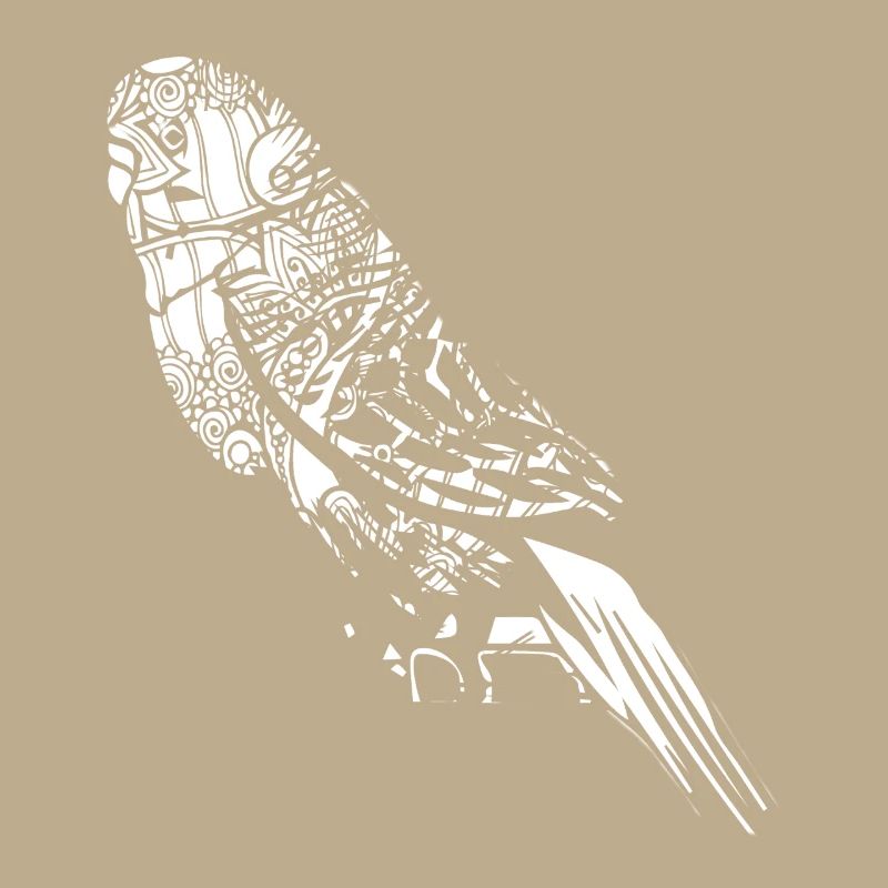 Parakeet Floral Pattern
