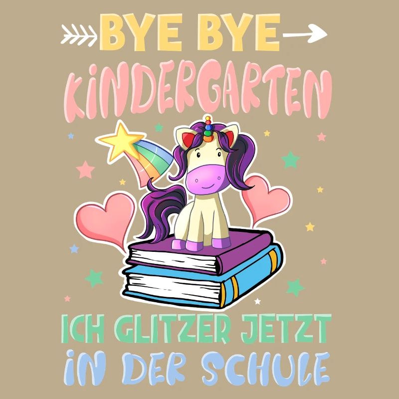 Bye Bye Kindergarten Einschulung