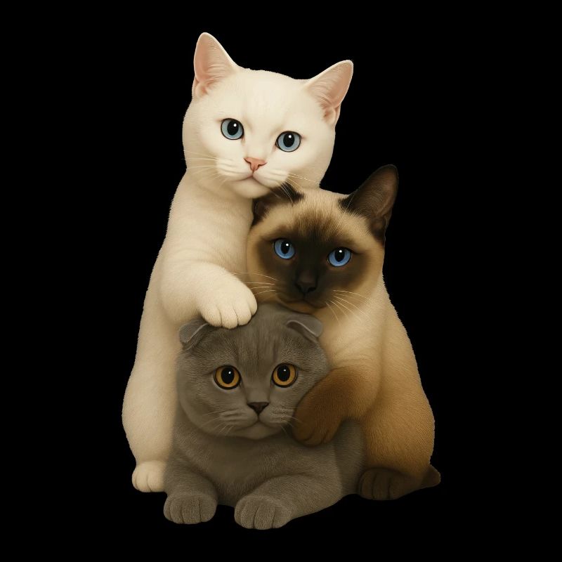 British Shorthair Siamese Fold