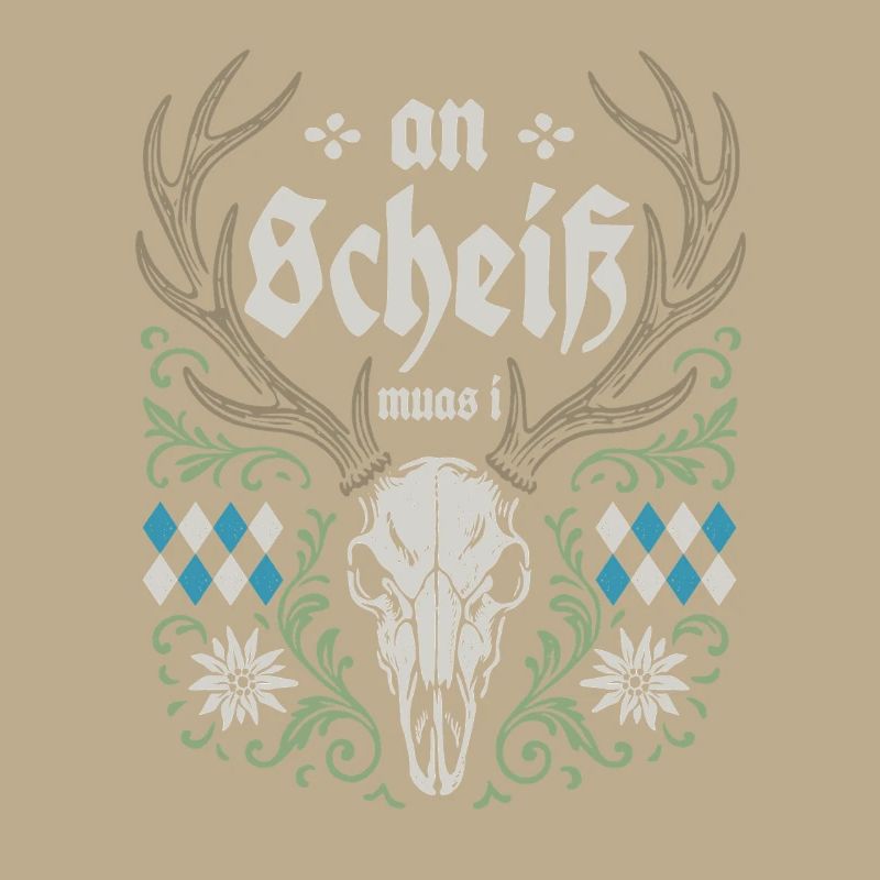 Hirschgeweih - An Scheiß muas i - Bier & Gaudi