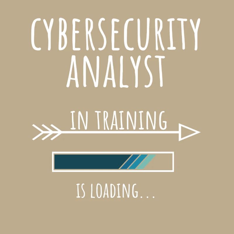 Cybersecurity Analyst Geschenk Beruf Ausbildung
