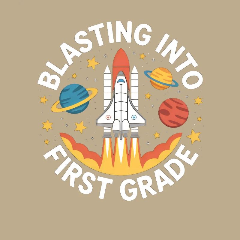 Blasting Hard Into First Grade Back To School