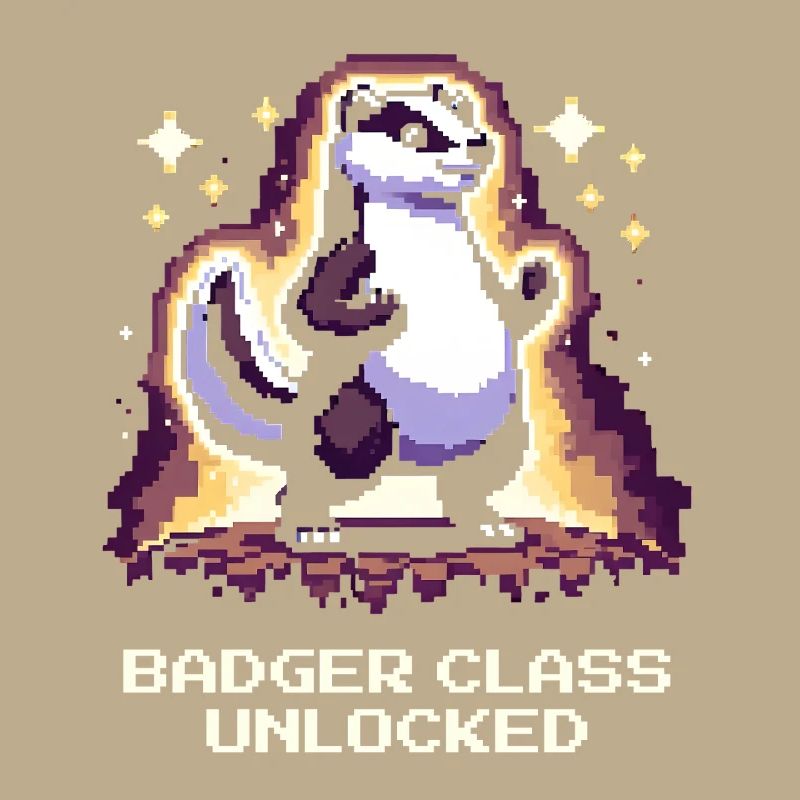 Badger Class Unlocked | Dachs, RPG Humor