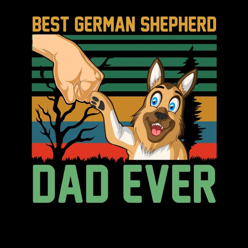 Best German Shepherd Dad