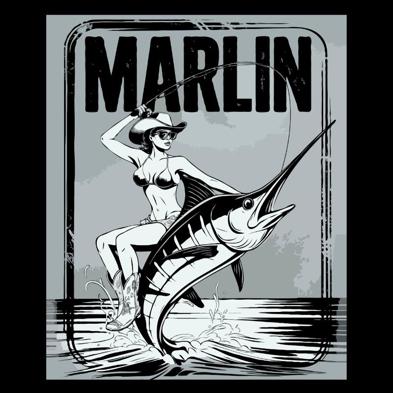 Marlin Pêcheuse Rétro