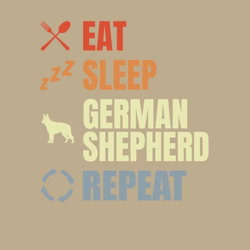 Schäferhund Routine