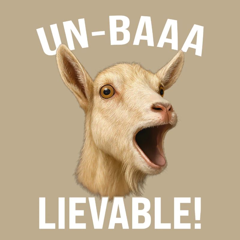 Chèvre Élevage Chèvre Éleveur de chèvres Un-Baaa-Lievable