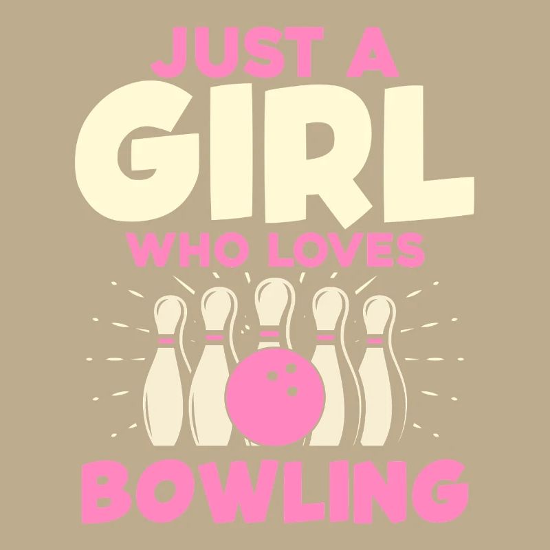 Nur ein Mädchen liebt Bowling
