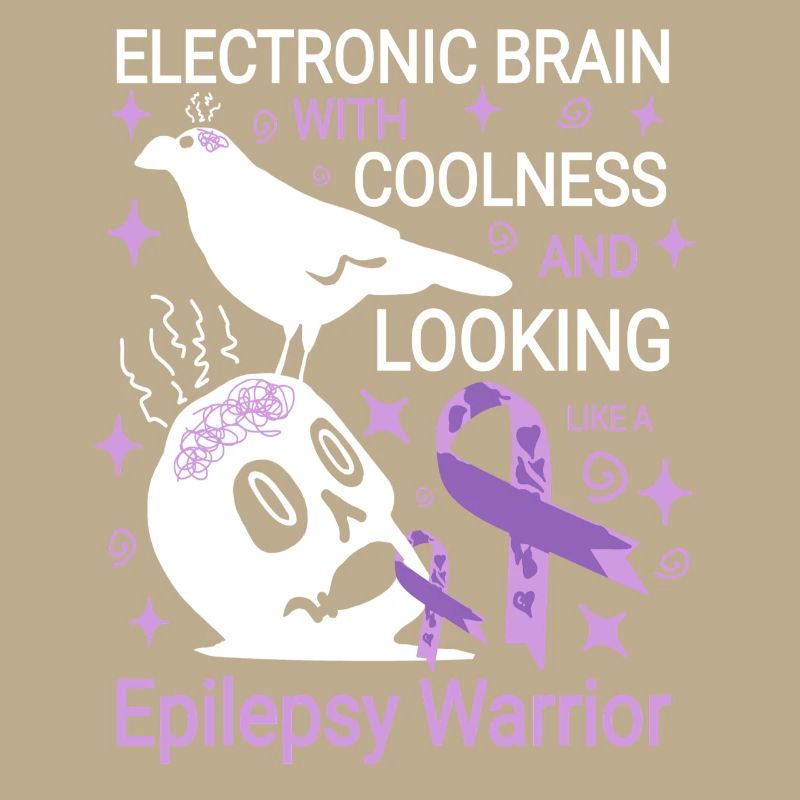 Electronic brain funny Epilepsie Spruch 
