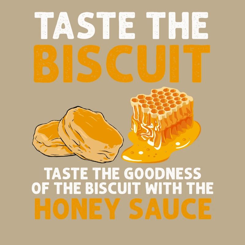 Probieren Sie den Biscuit: Honigsoße
