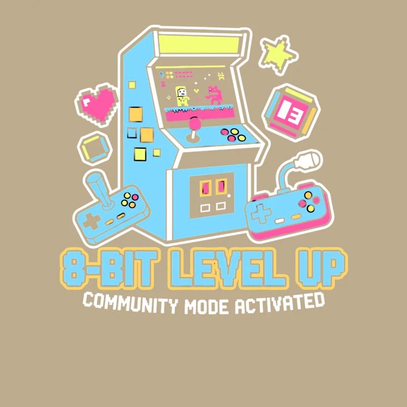 8-Bit LEVEL Arcade Retro Gaming Community