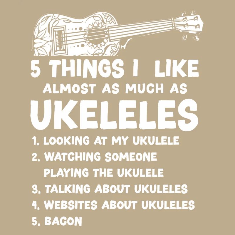 Ukulélé hawaïen ukélé 5 choses I