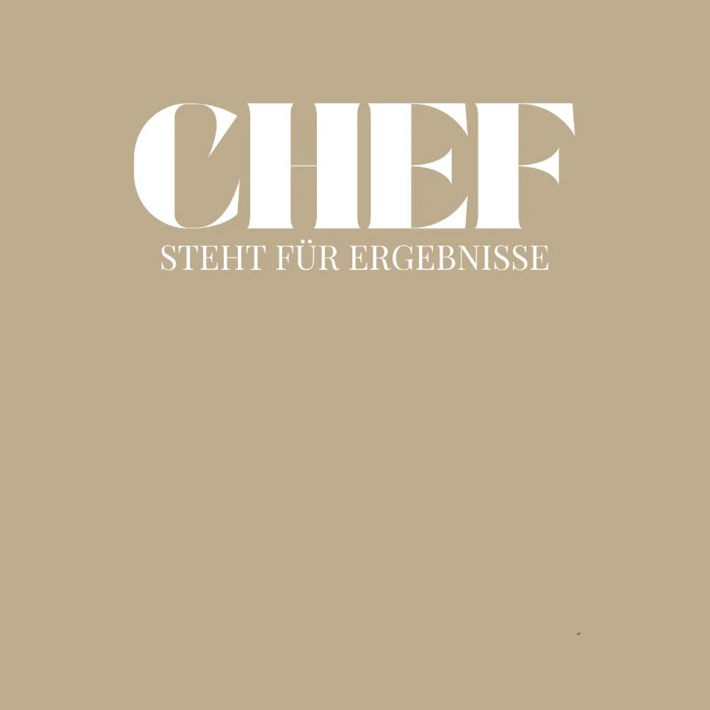 Chef Spruch Ergebnisse