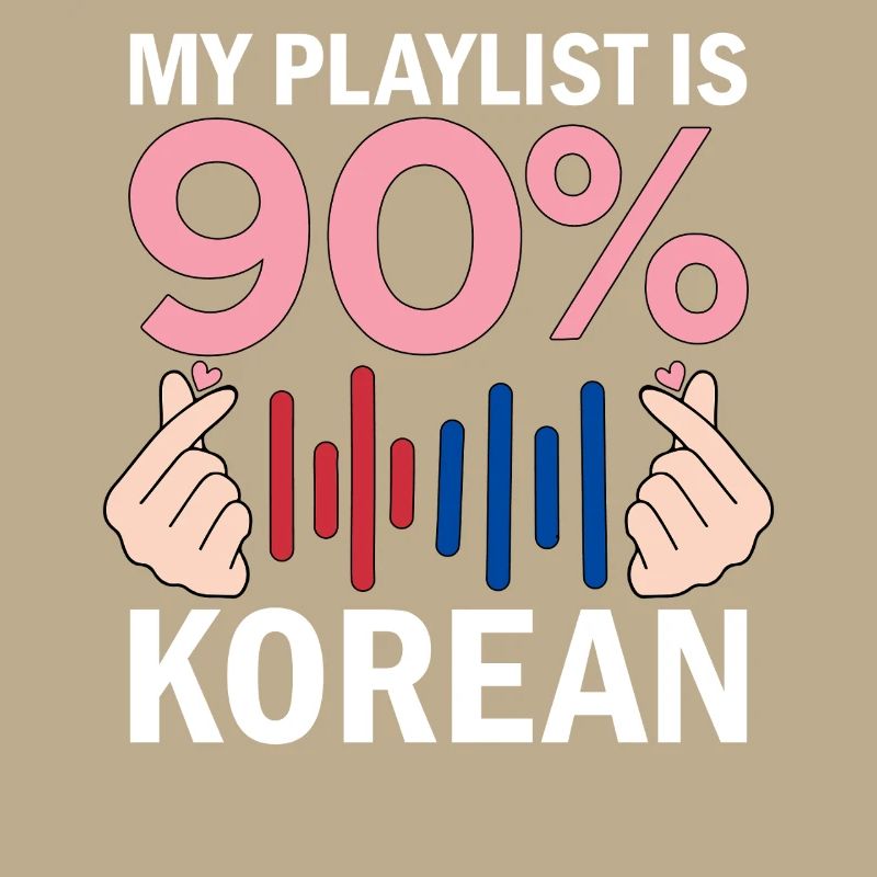 Ma playlist est à 90 % coréenne