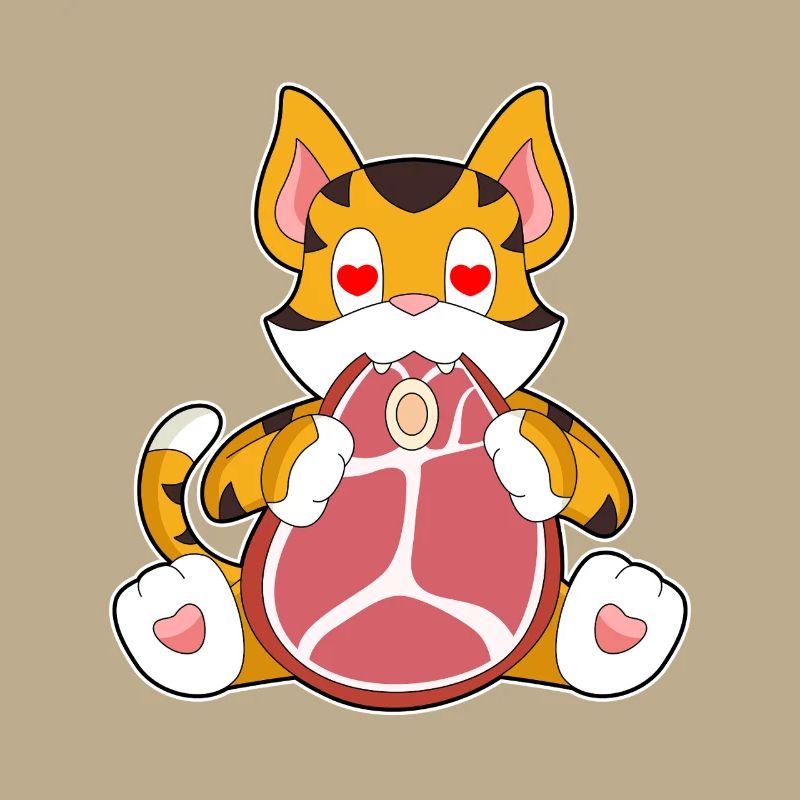 Tiger Fleisch