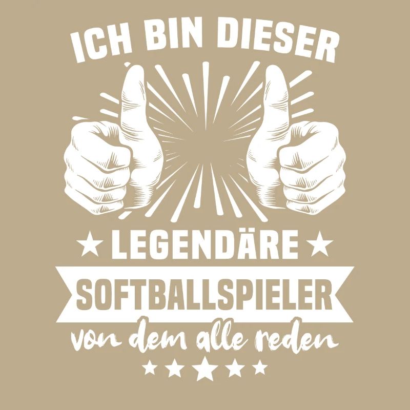 Softball Player Legend