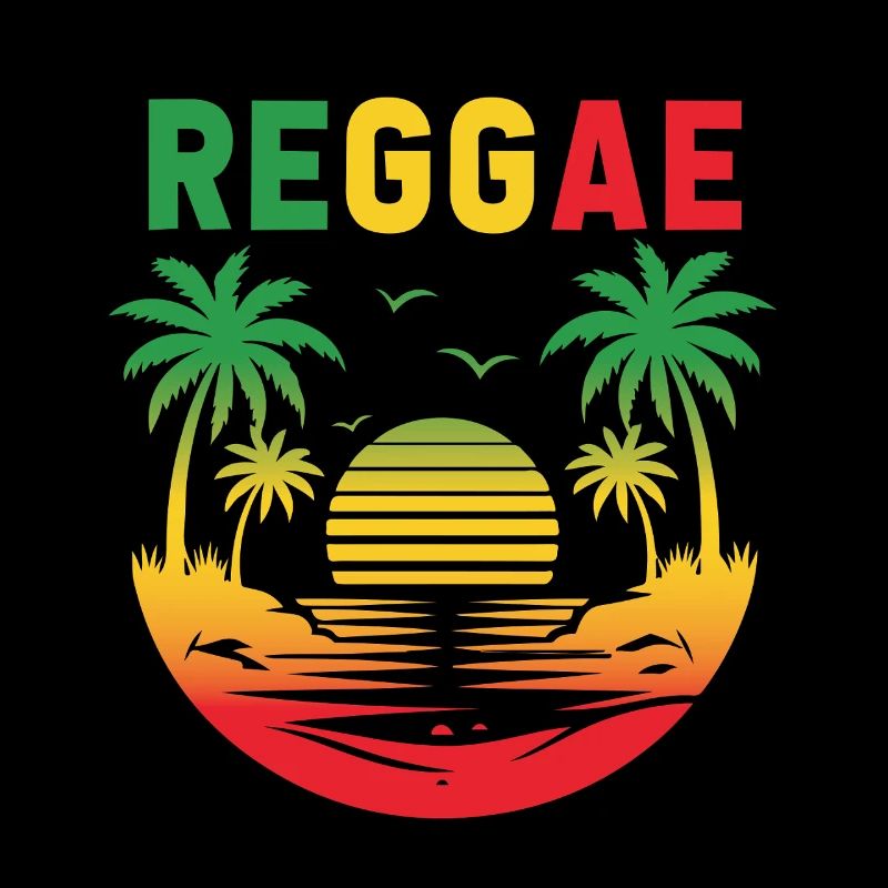 Reggae Sunset Palm Paradise