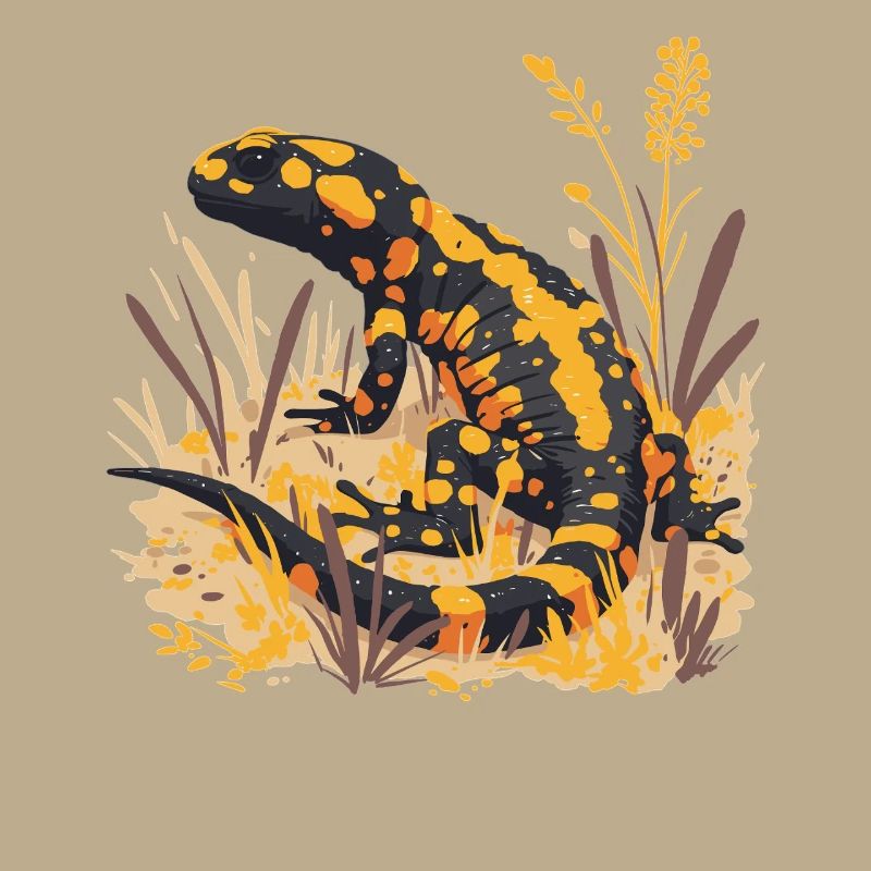 Feuersalamander Salamander
