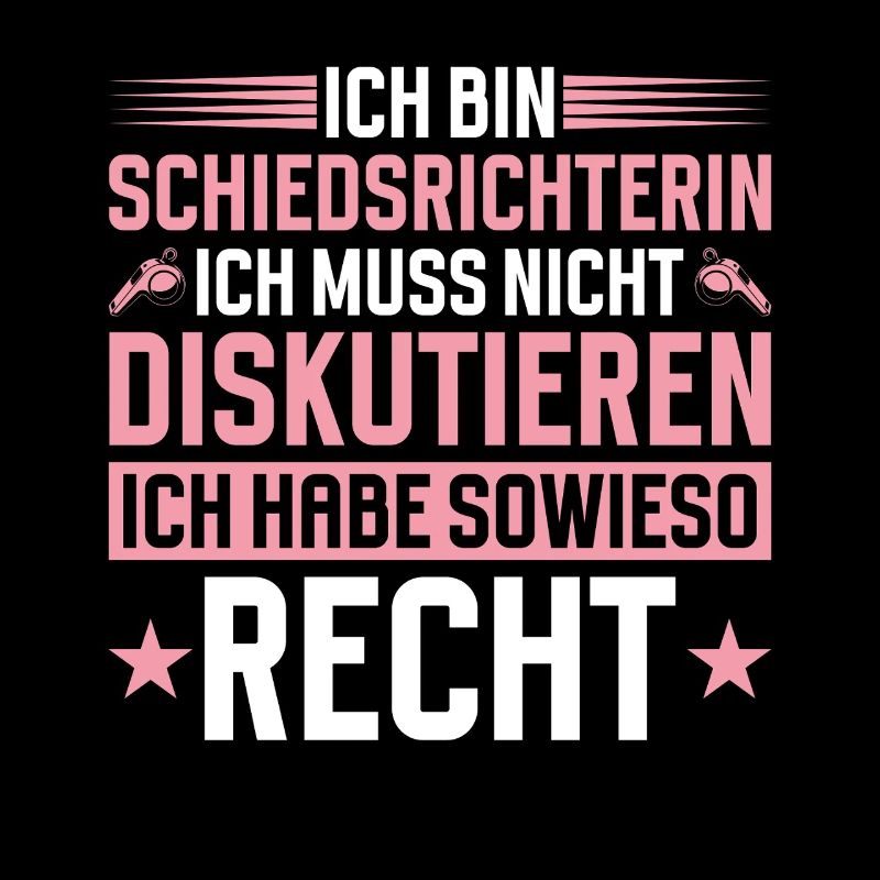 Referee does not have to discuss