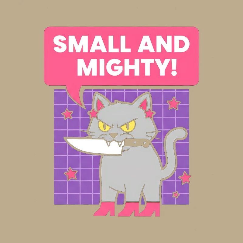 Small and powerful cat design