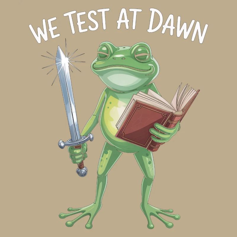 Dawn Test Frog Knight