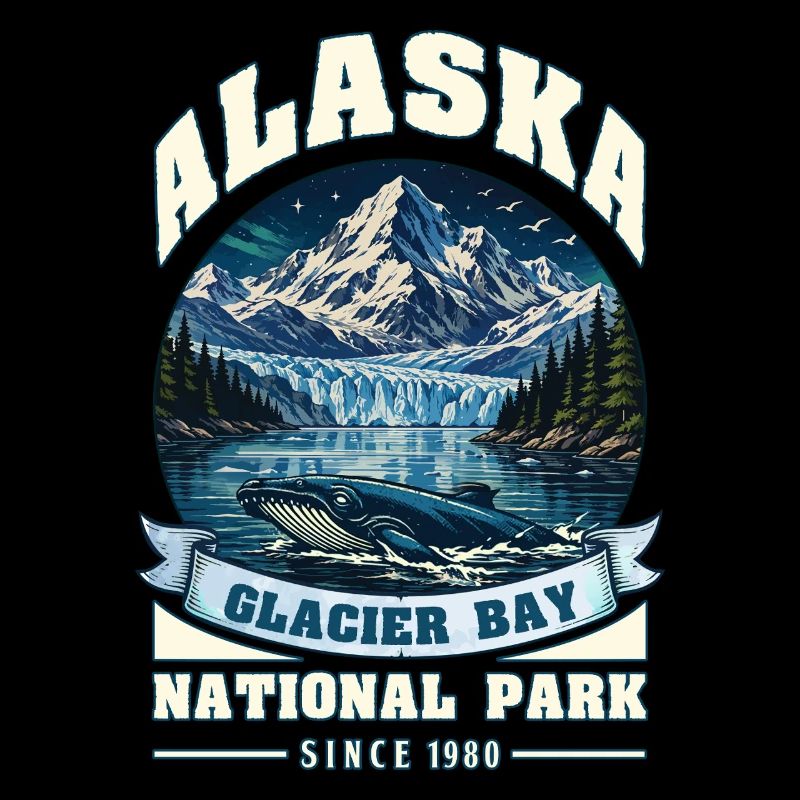 Parc national du glacier de croisière de l’Alaska