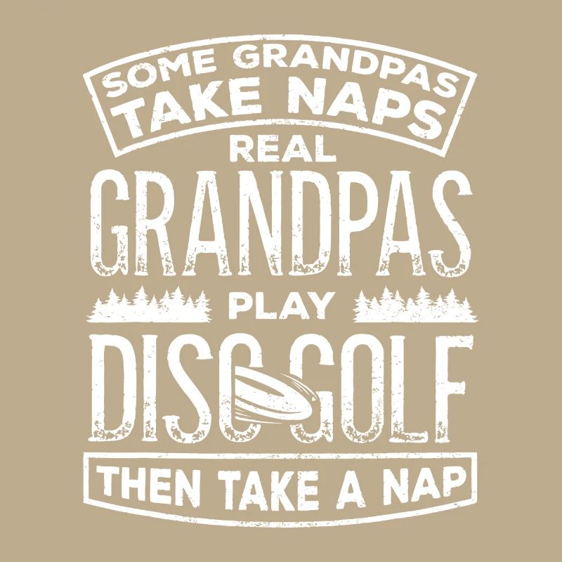 Grandpas Disc Golf Nickerchen-Abschlag