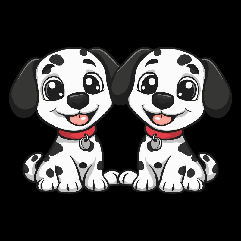 Dalmatiner Hund Comic