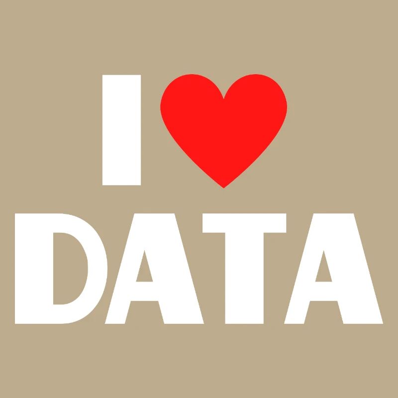 Ich liebe Daten Lustiger Computer Nerd Spruch