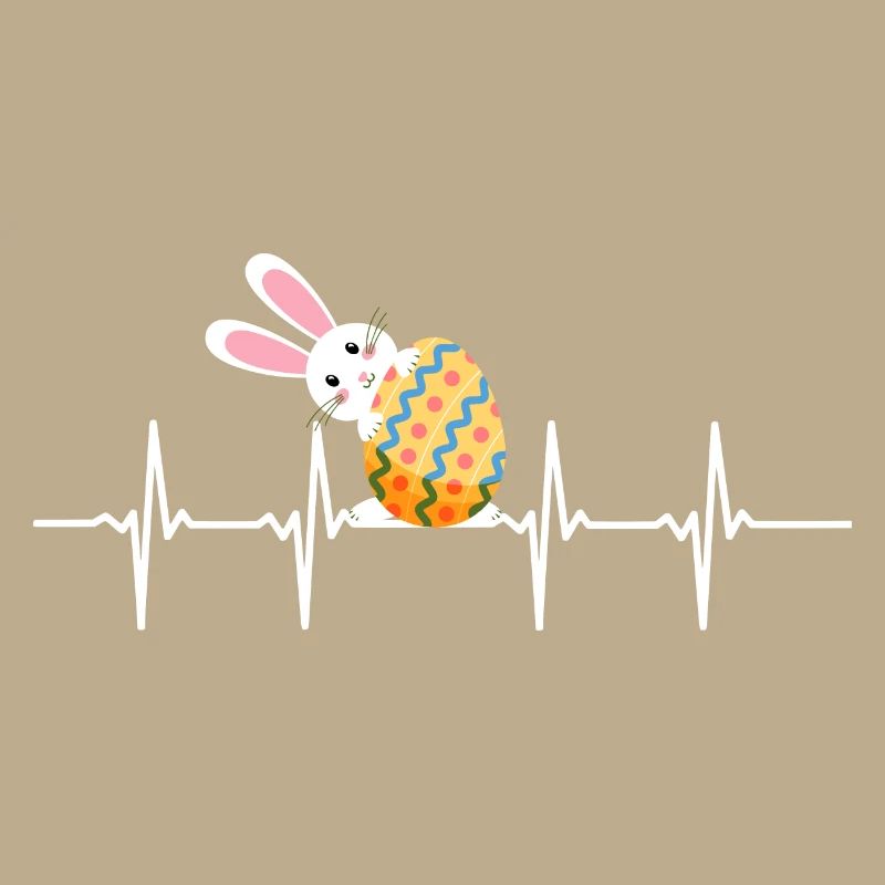 Easter Bunny Heartbeat Easter Egg Easter Easter Easter