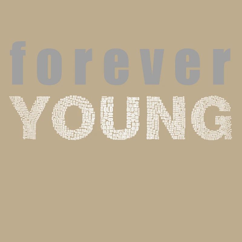 forever young Geschenkidee jung Mädchen