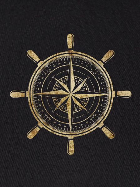 Kompass in Gold